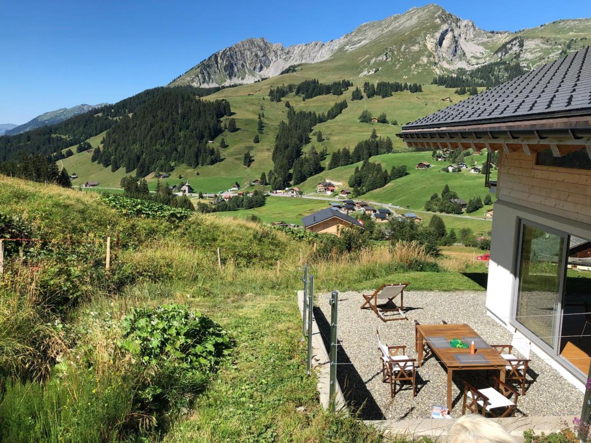 Alpine Dream Chalet With Spa Close To Lake Geneva Les Mosses Exterior photo