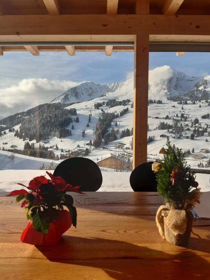 Alpine Dream Chalet With Spa Close To Lake Geneva Les Mosses Exterior photo