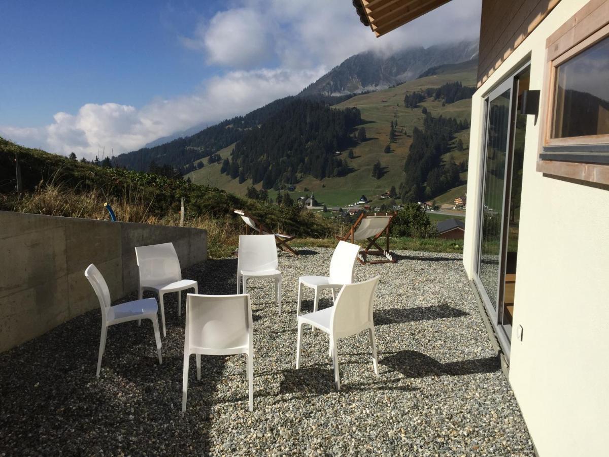 Alpine Dream Chalet With Spa Close To Lake Geneva Les Mosses Exterior photo